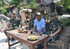Perkuat Sinergi, Dandim 0716/Demak Komsos Dengan Kades Sokokidul Kebonagung